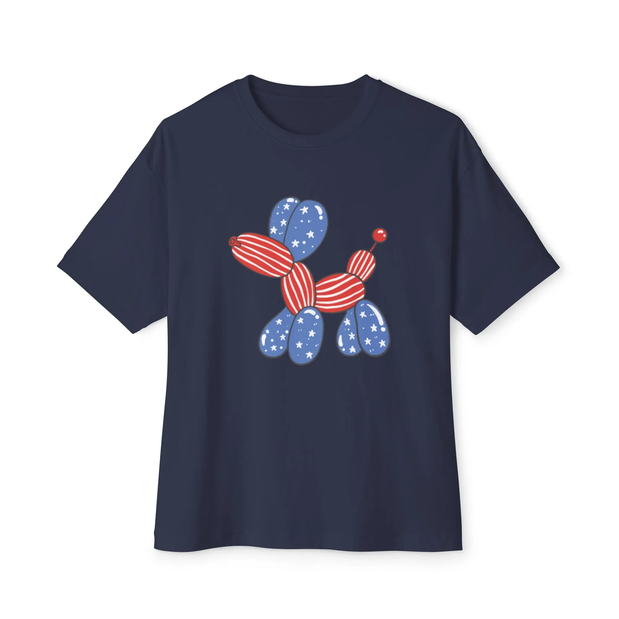 4th of July American Balloon Dog T-Shirt