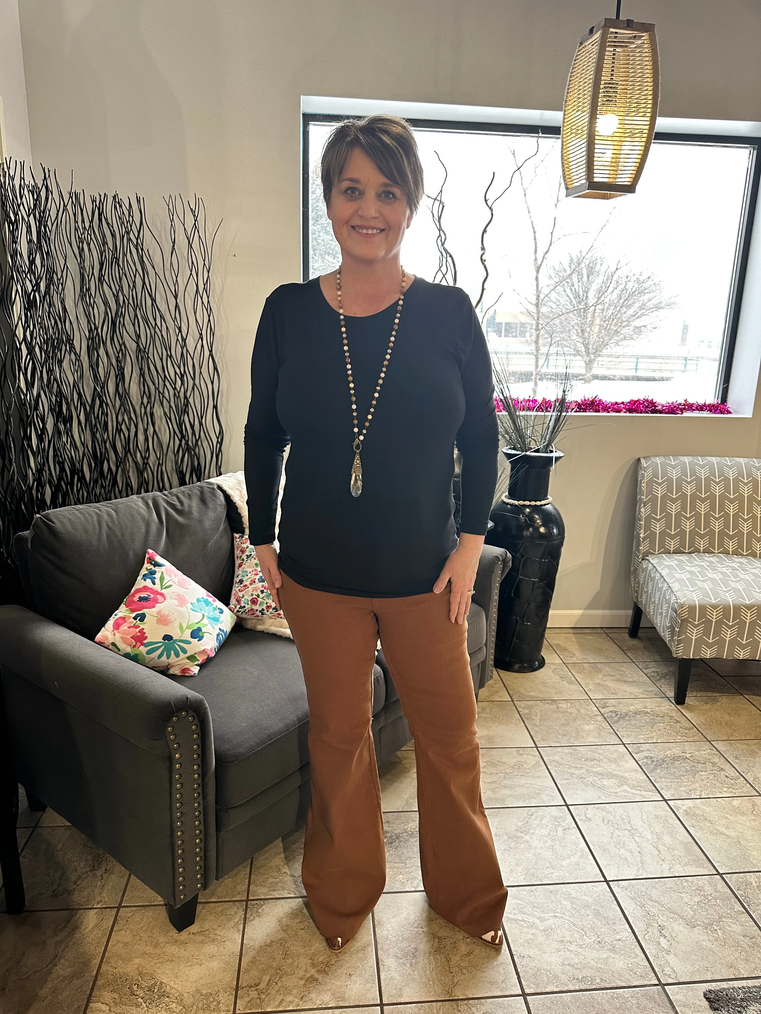 Abby Plus High Waist Tummy Control Judy Blue Flare Pants