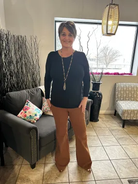 Abby Plus High Waist Tummy Control Judy Blue Flare Pants