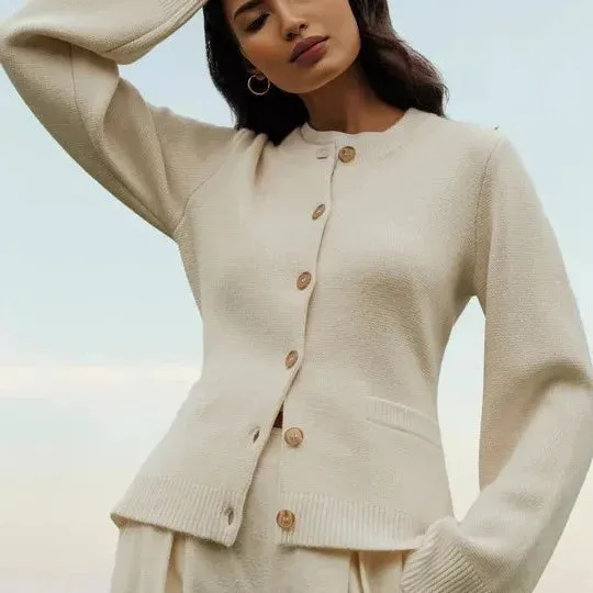 Beautiful Button Front Stylish Sweaters For Women - Ailime Designs