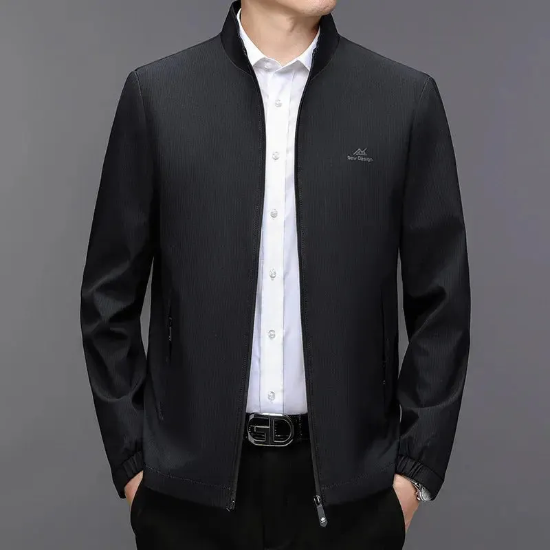 BROWON Brand Fashion Men Jackets 2025 Spring and Autumn Stand