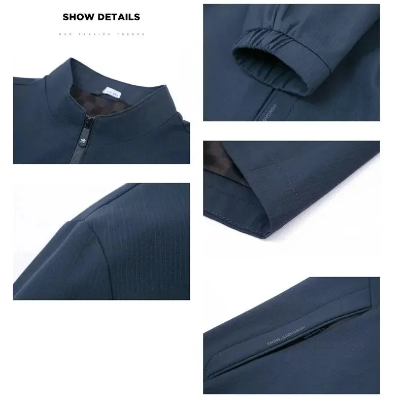 BROWON Brand Fashion Men Jackets 2025 Spring and Autumn Stand