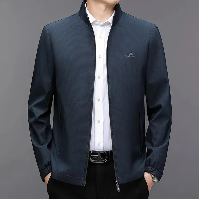 BROWON Brand Fashion Men Jackets 2025 Spring and Autumn Stand