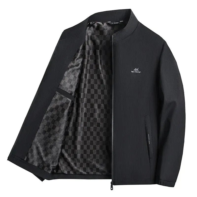 BROWON Brand Fashion Men Jackets 2025 Spring and Autumn Stand