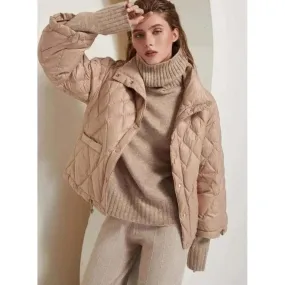 Collar Comfortable Pocket Coat