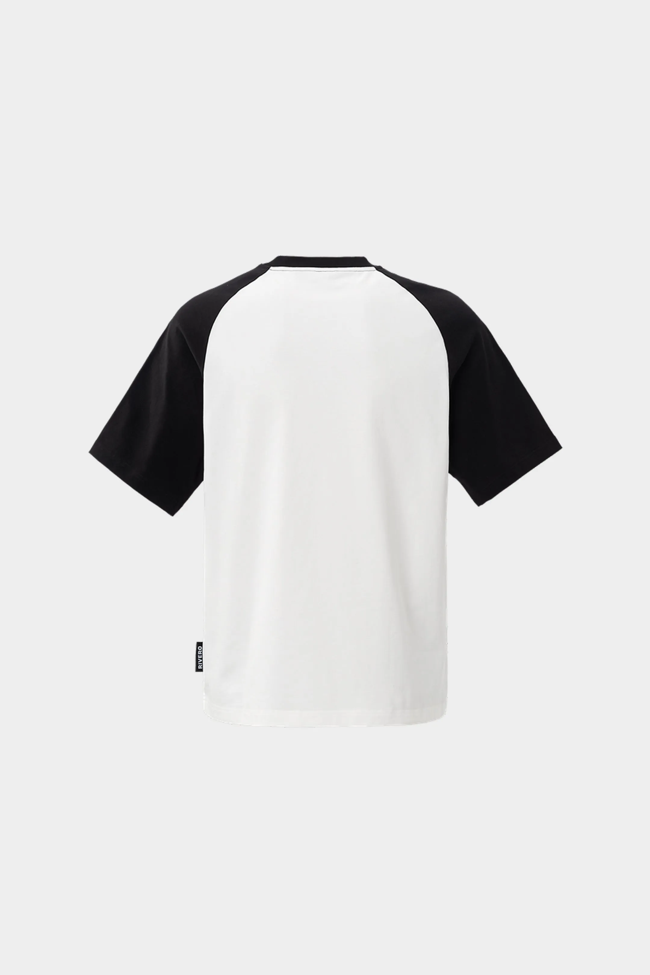 COLLEGE OVERSIZED T-SHIRT WHITE/BLACK