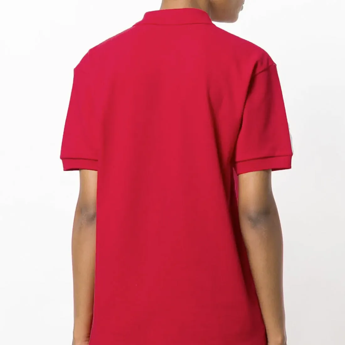 Comme des Garcons Play Polo T-Shirt Red