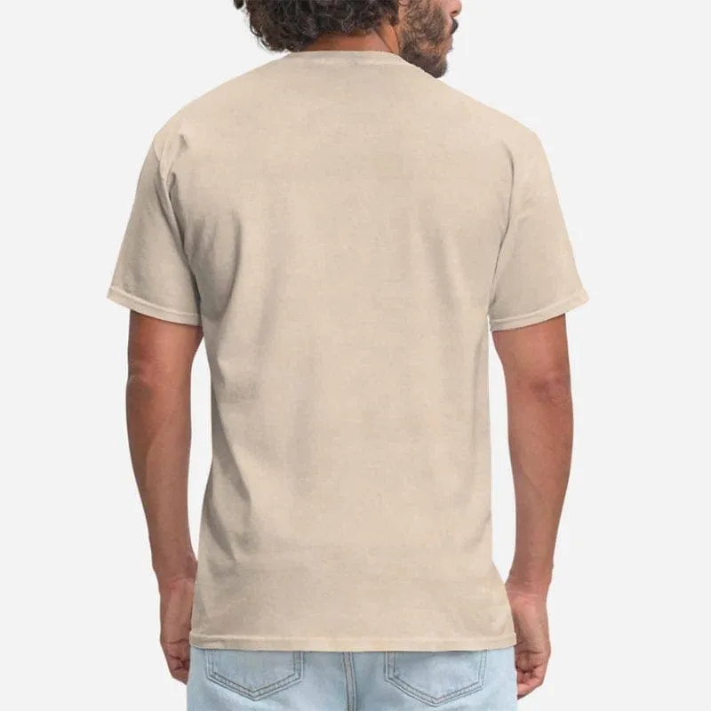 Custom Face Funny Dog Tee Put Your Dog on A Shirt Design Men's All Over Print T-shirt