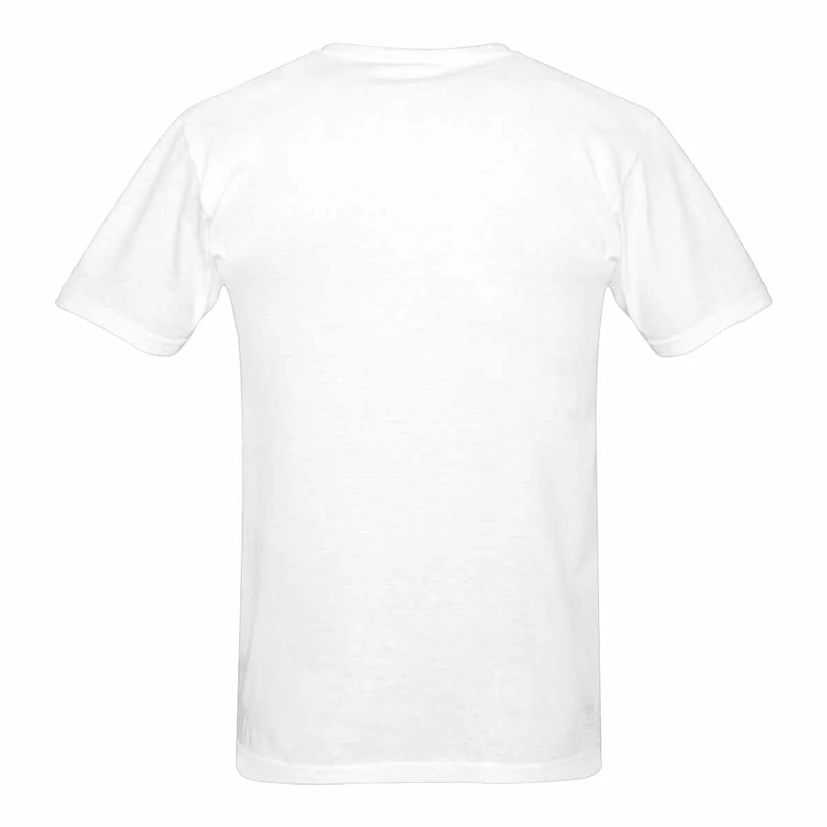 Custom Your Dog on A Shirt White Classic Design Men's All Over Print T-shirt Gift for Him