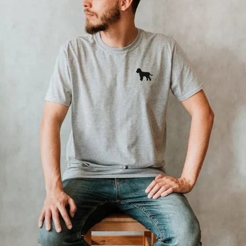 Dog Logo T-Shirt - Personalise with ANY Dog Breed - Organic Cotton