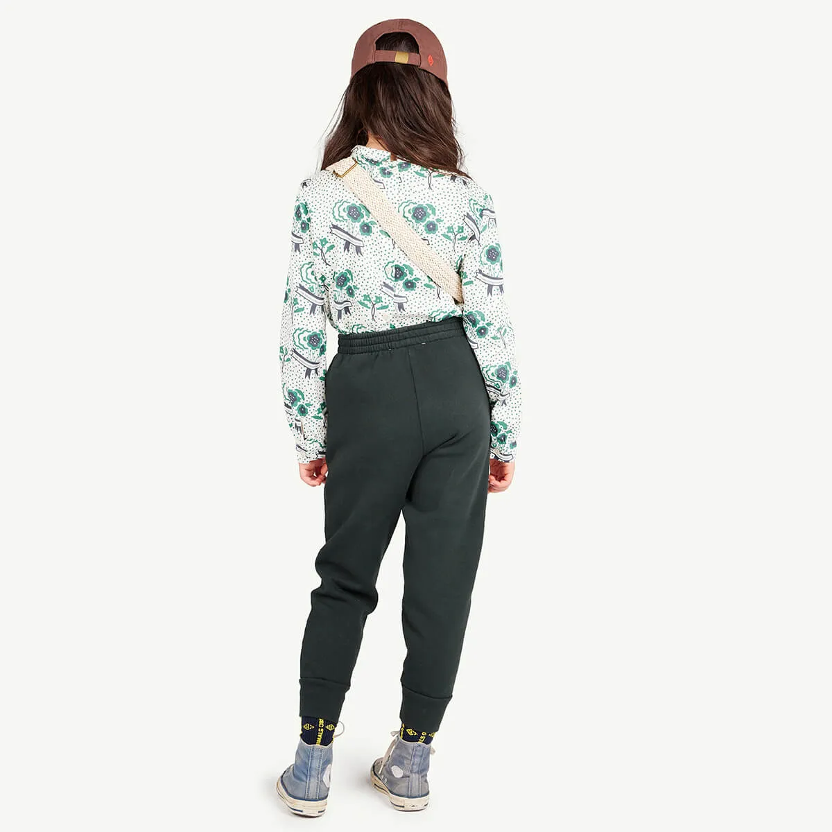 Draco Kids Pants in Deep Green by The Animals Observatory