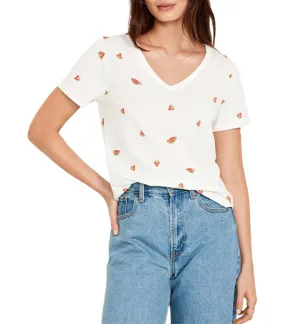 EveryWear V-Neck T-Shirt for Women Watermelons