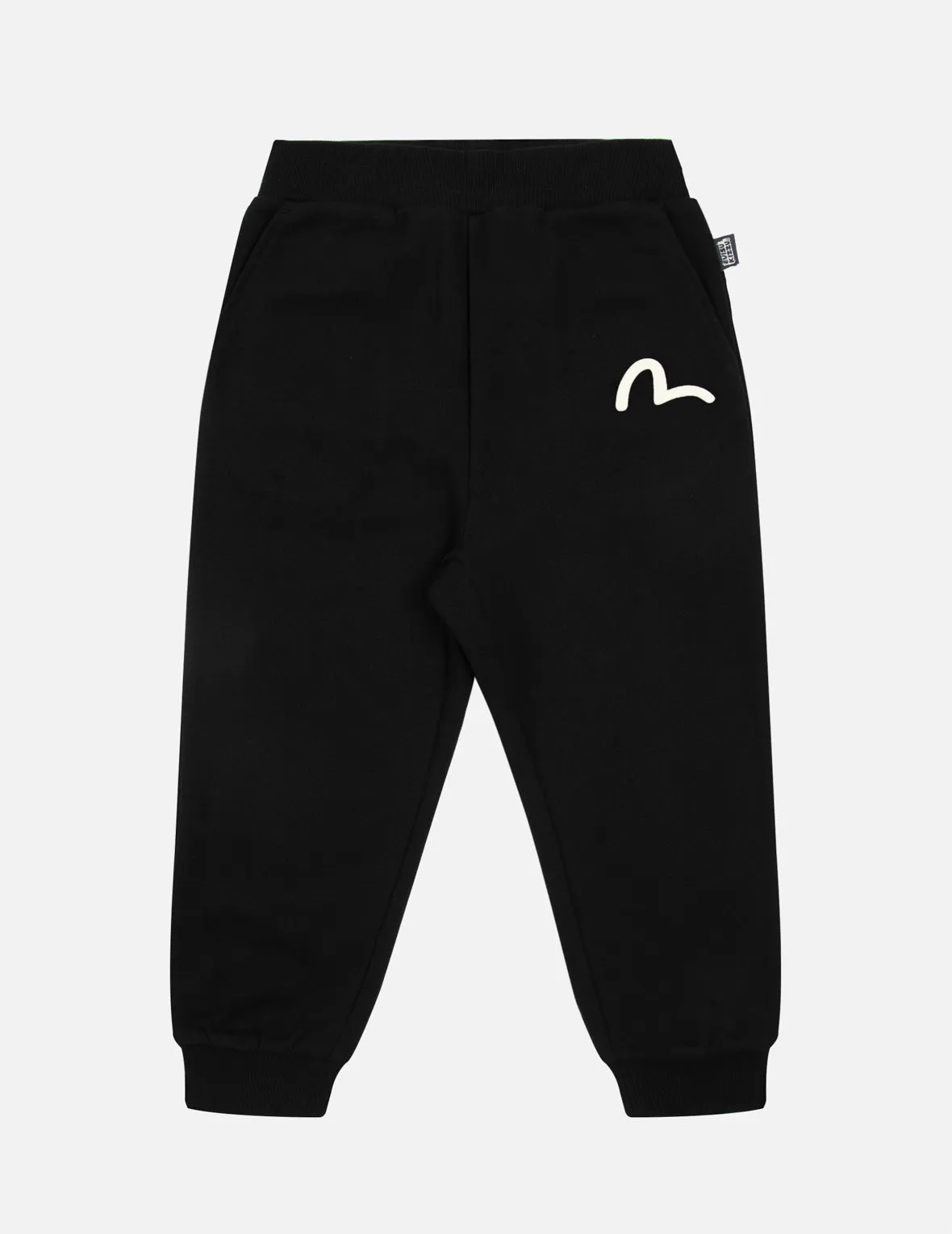 Fortune Cat and Daruma-pattern Daicock Print Sweatpants