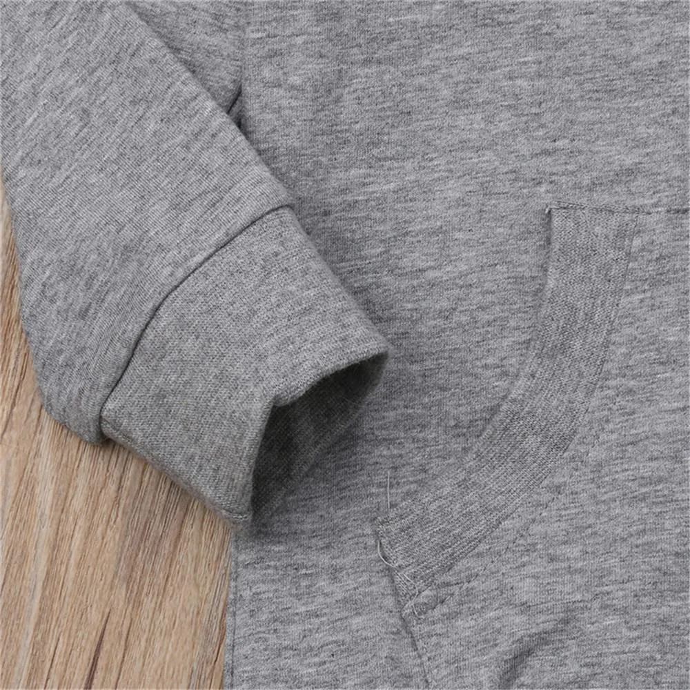 Girls Solid Shark Hooded Long Sleeve Jackets