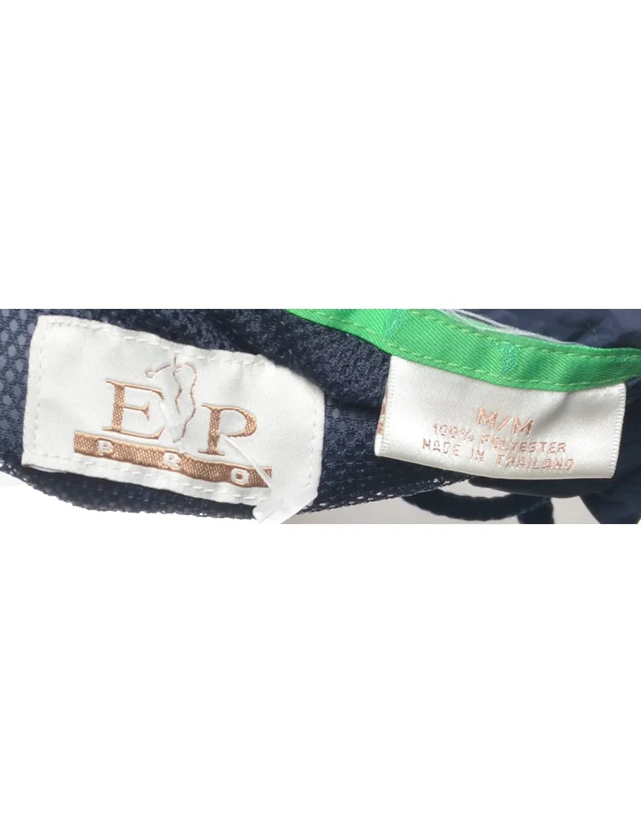 Hooded Navy Jacket - M