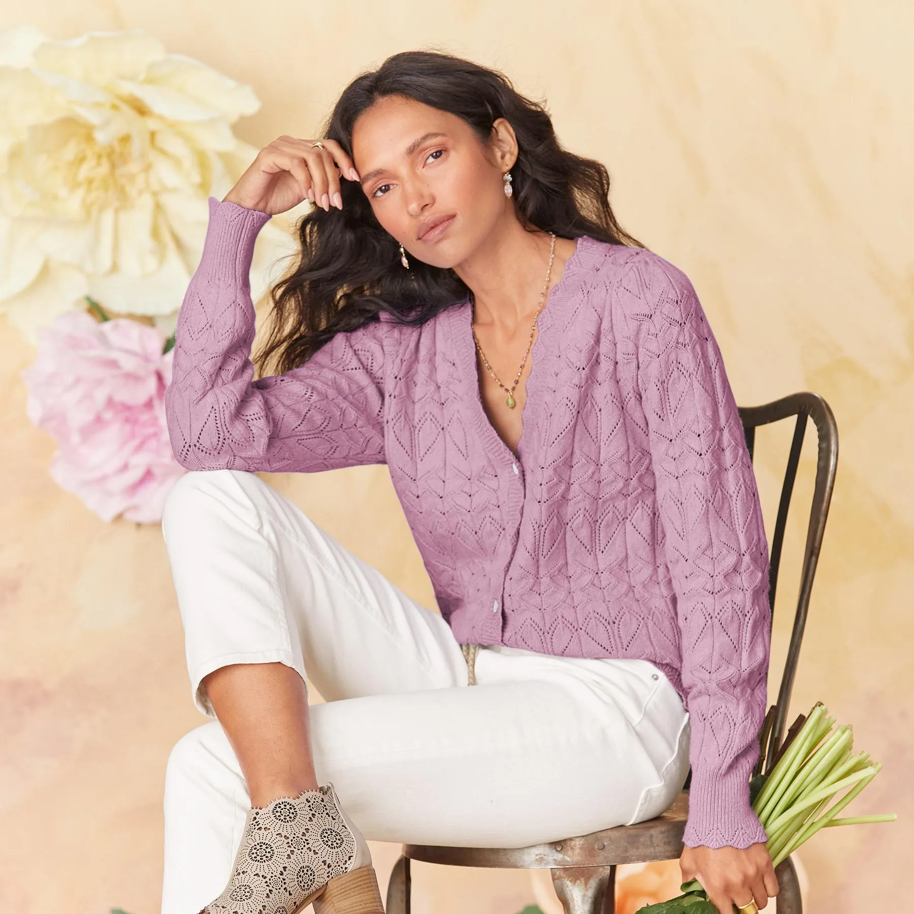 Ionia Cardigan, Petite