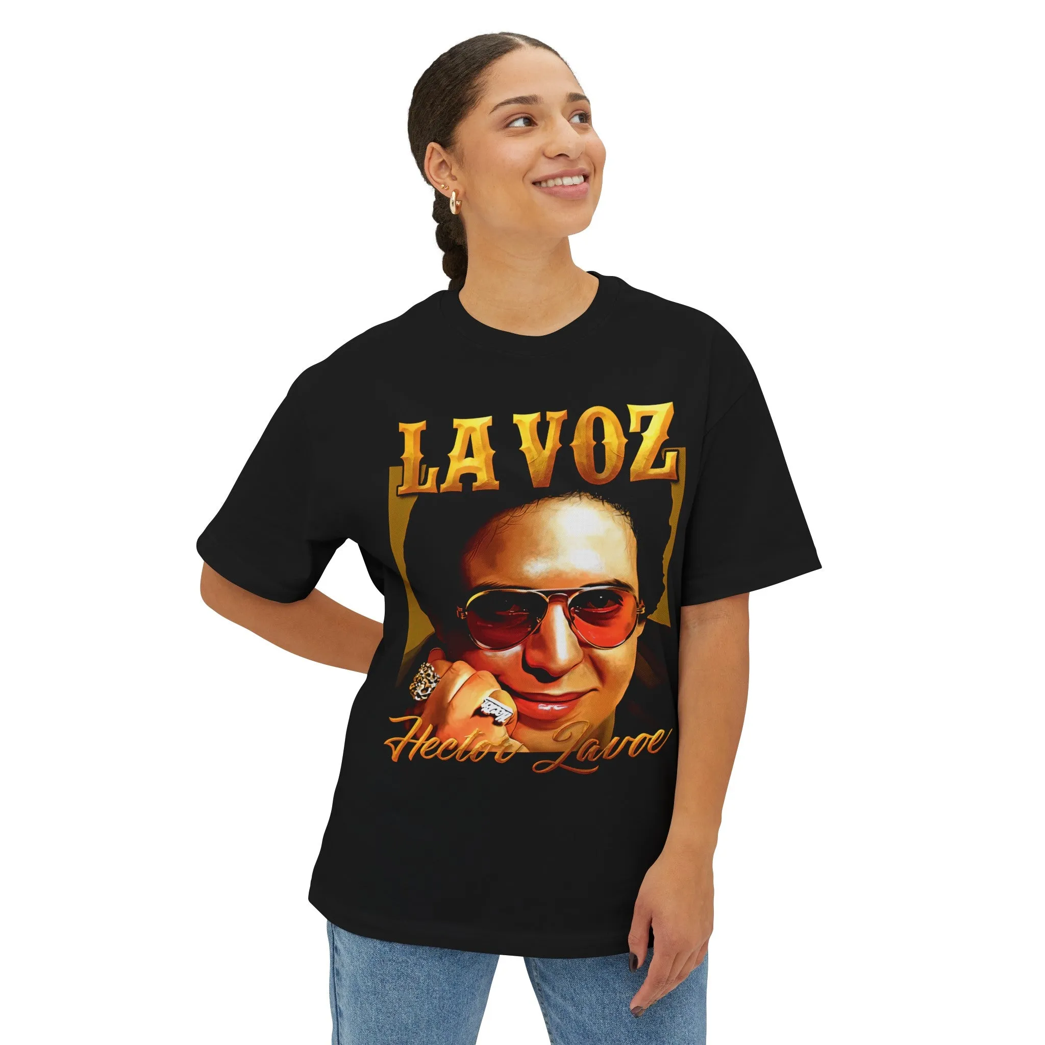 La Voz Hector Lavoe Oversized Tee