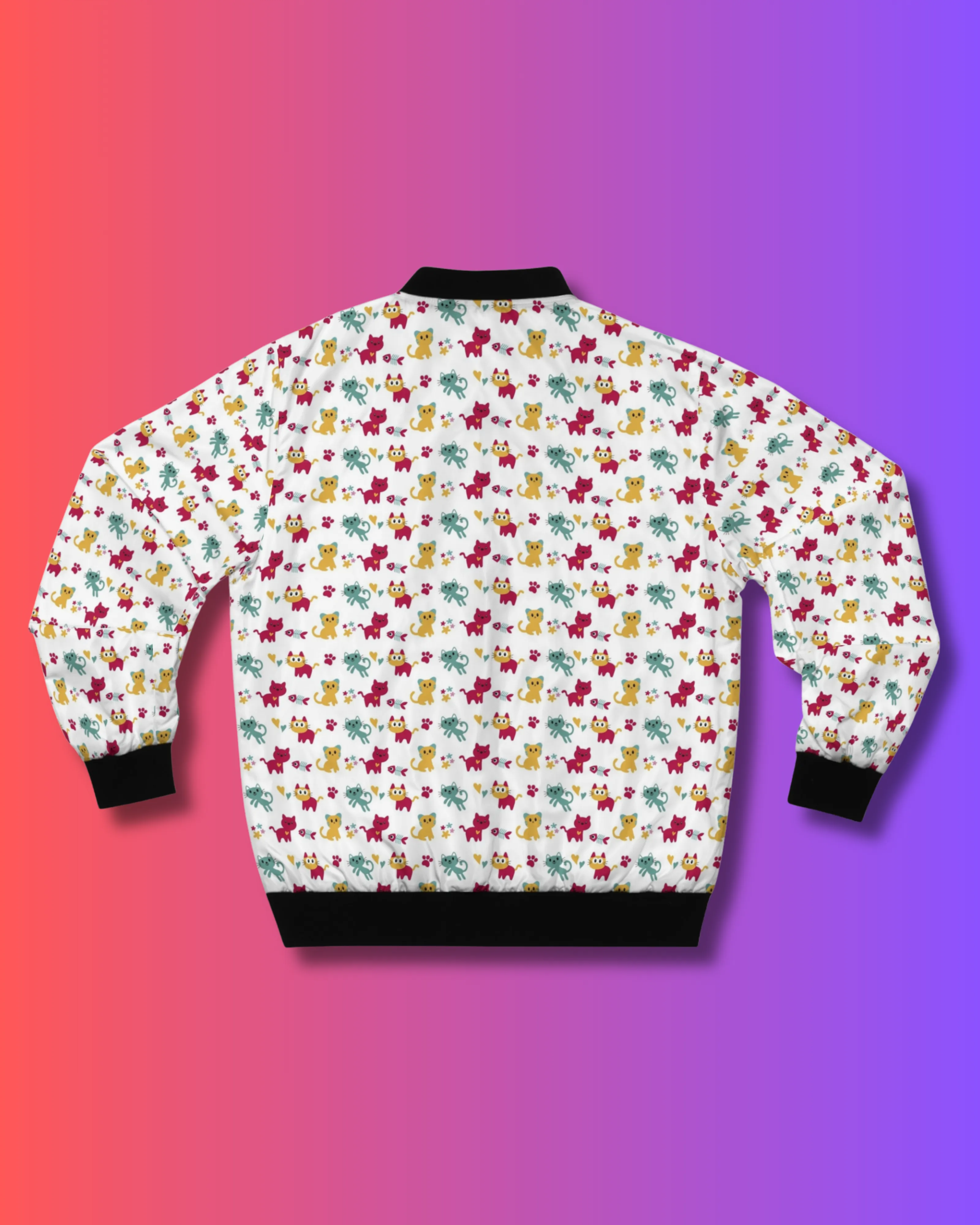 Little Cats - Kids Unisex Zipper Jacket