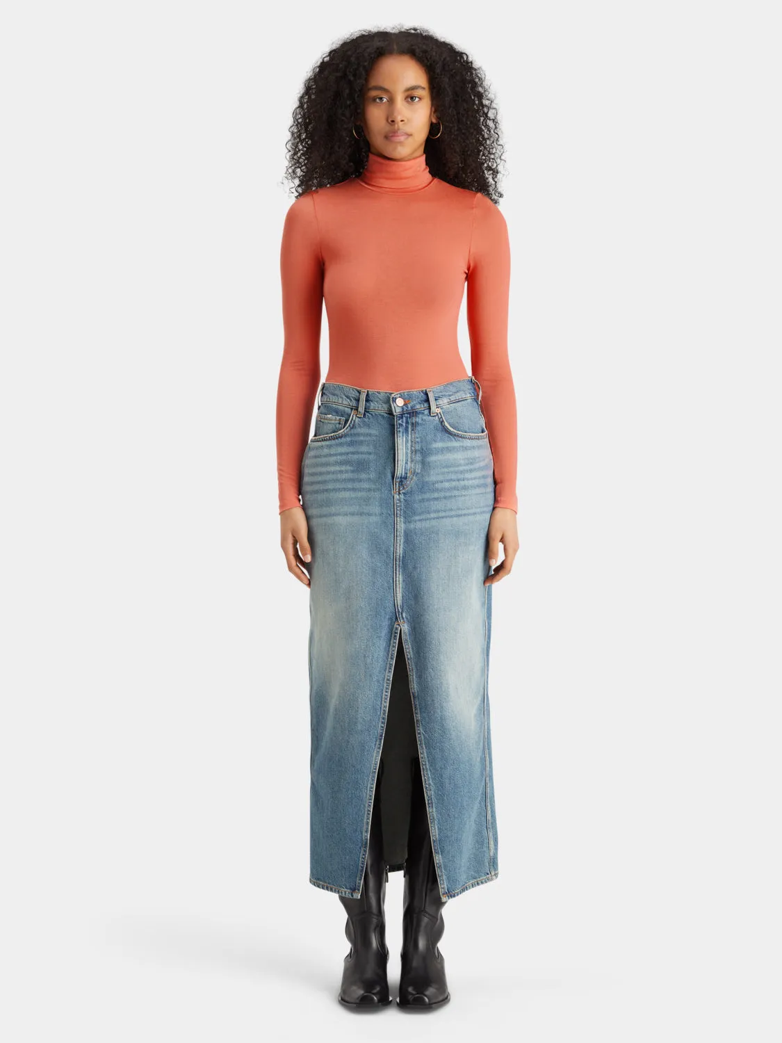 Long sleeved turtleneck