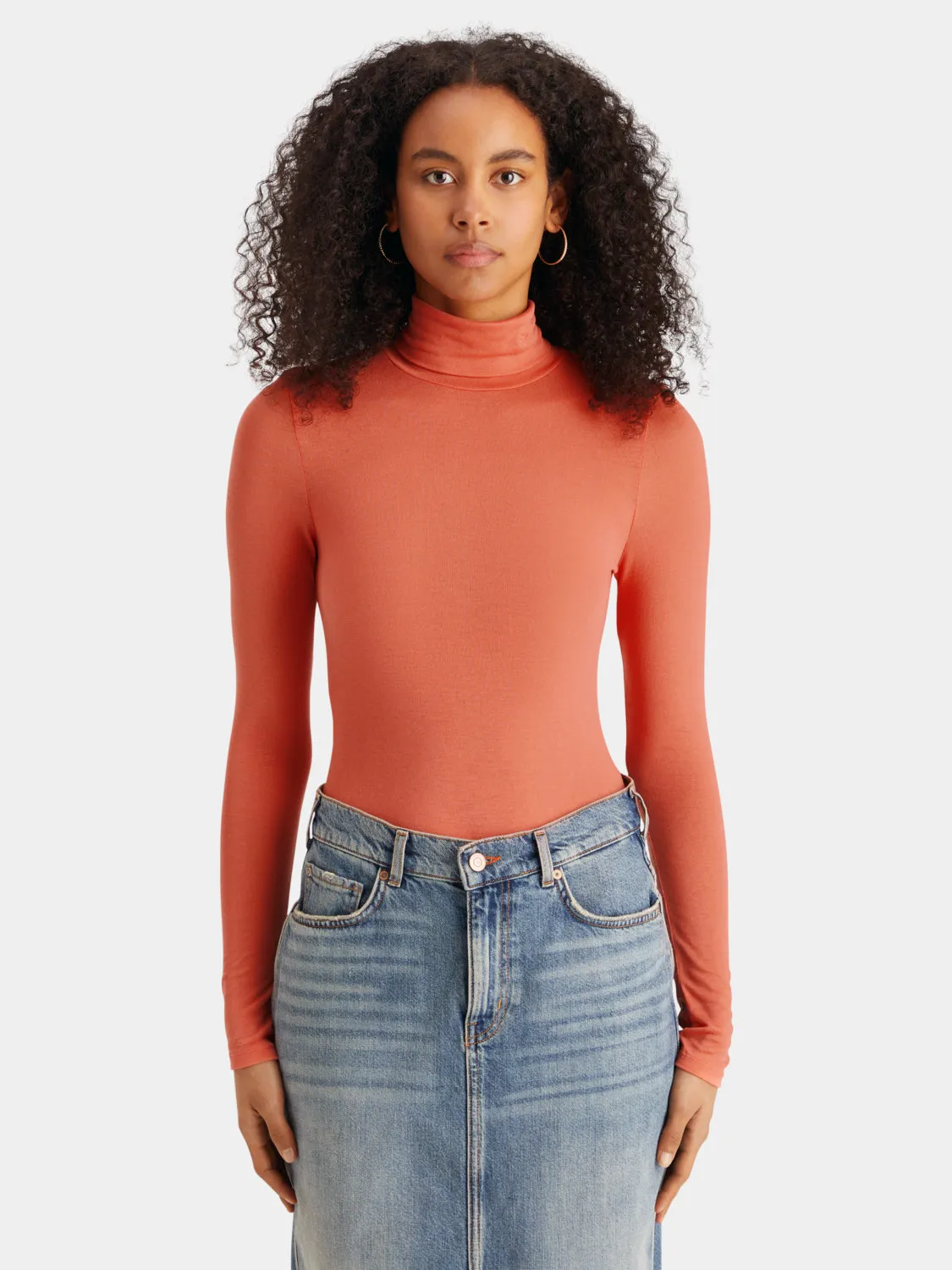 Long sleeved turtleneck