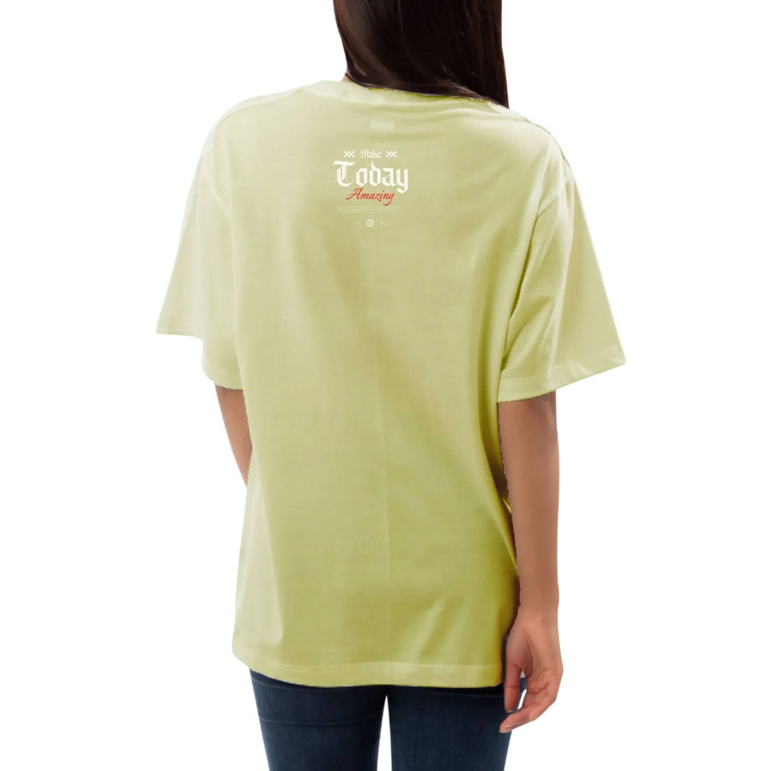 Make today amazing Womens Oversized T-shirt