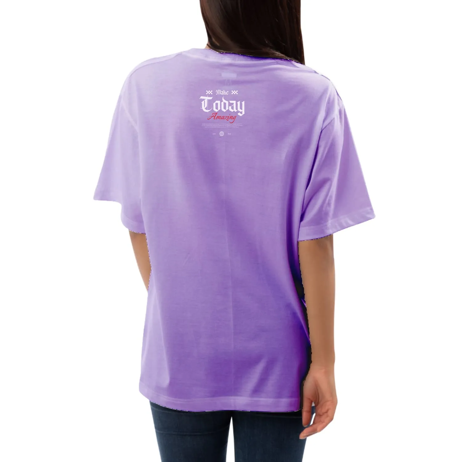 Make today amazing Womens Oversized T-shirt