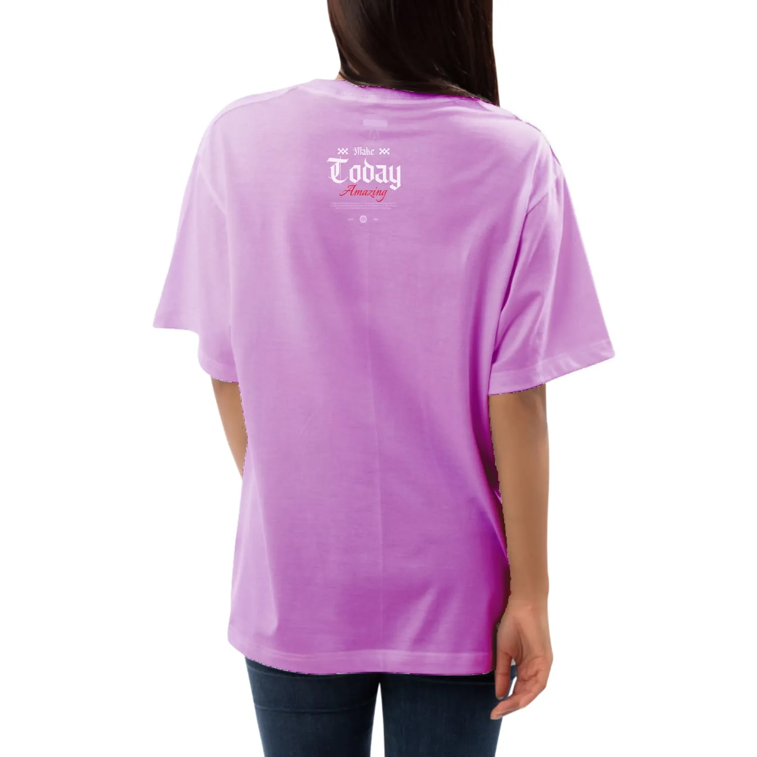 Make today amazing Womens Oversized T-shirt