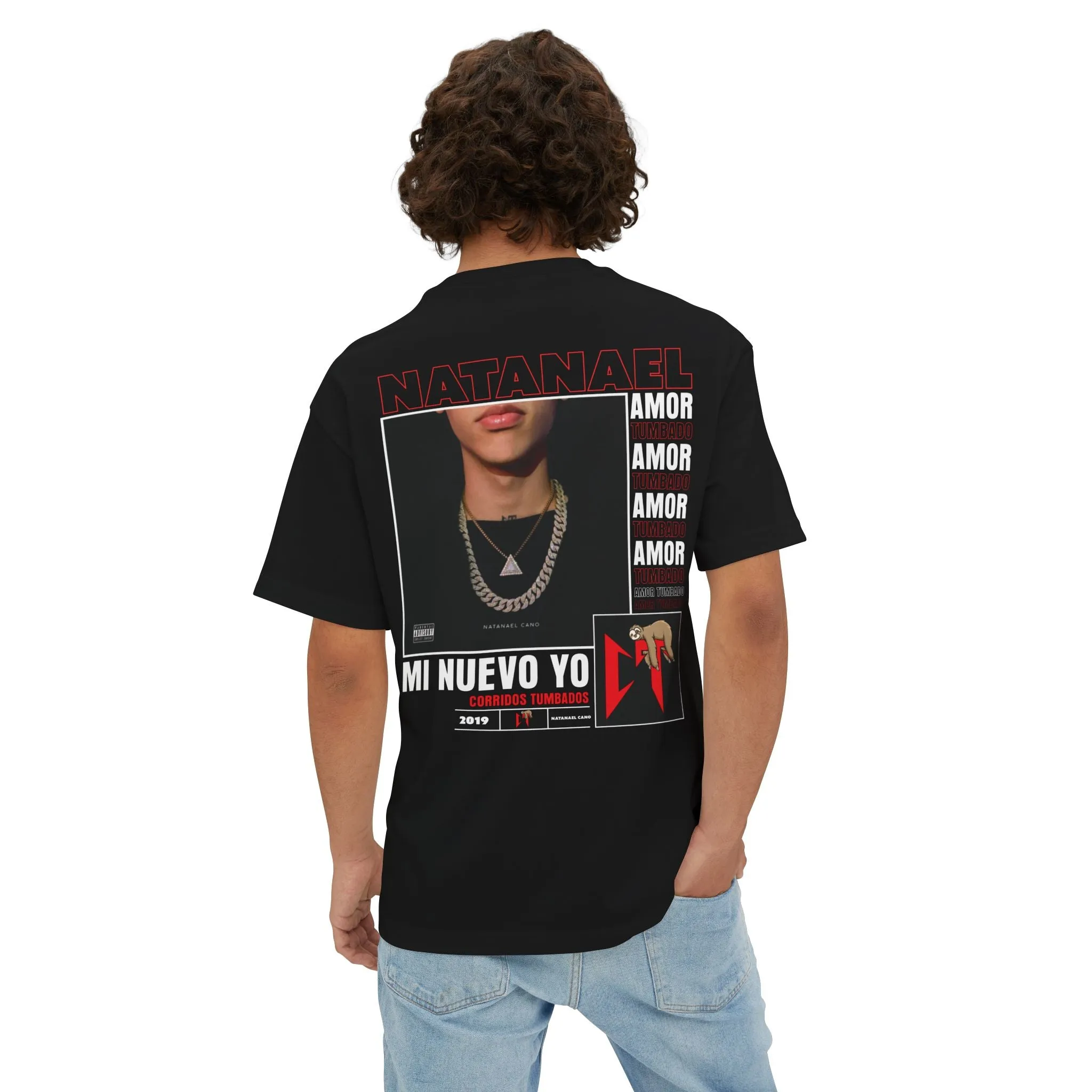Natanael Cano Amor Tumbado Oversized Tee
