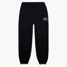 Nike X Stussy Washed Sweatpants Black