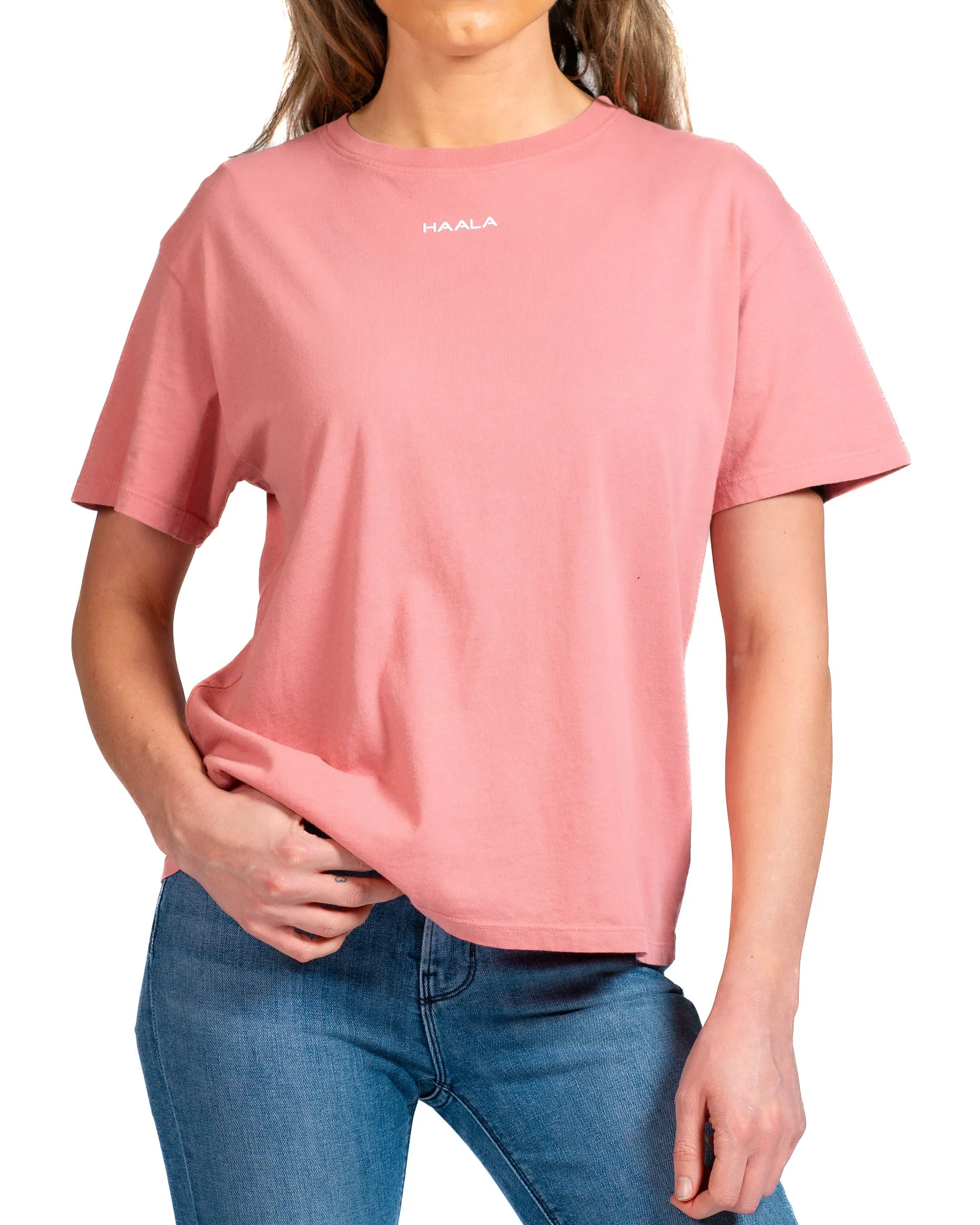Relaxed Crew T-shirt : Rose Tan