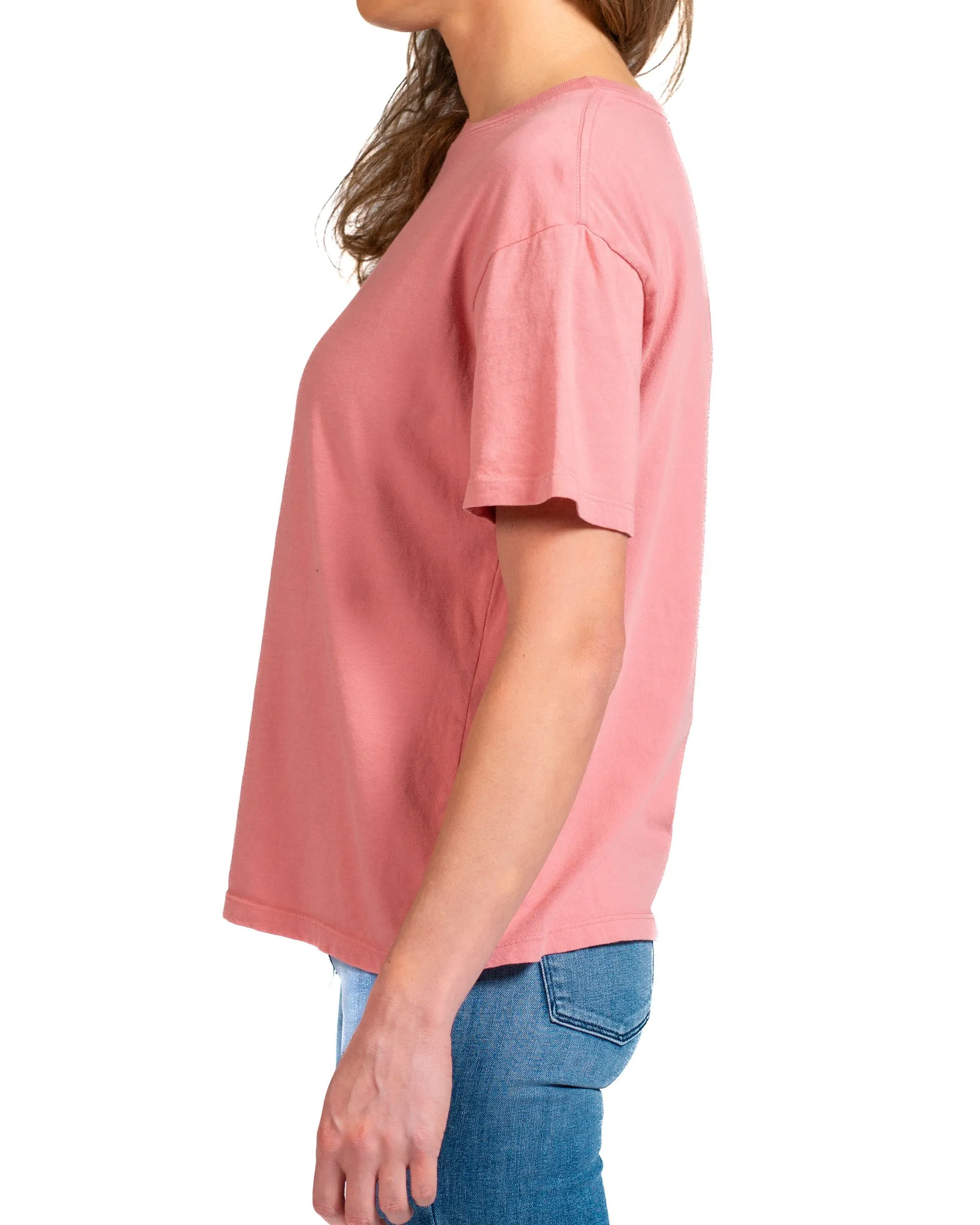 Relaxed Crew T-shirt : Rose Tan