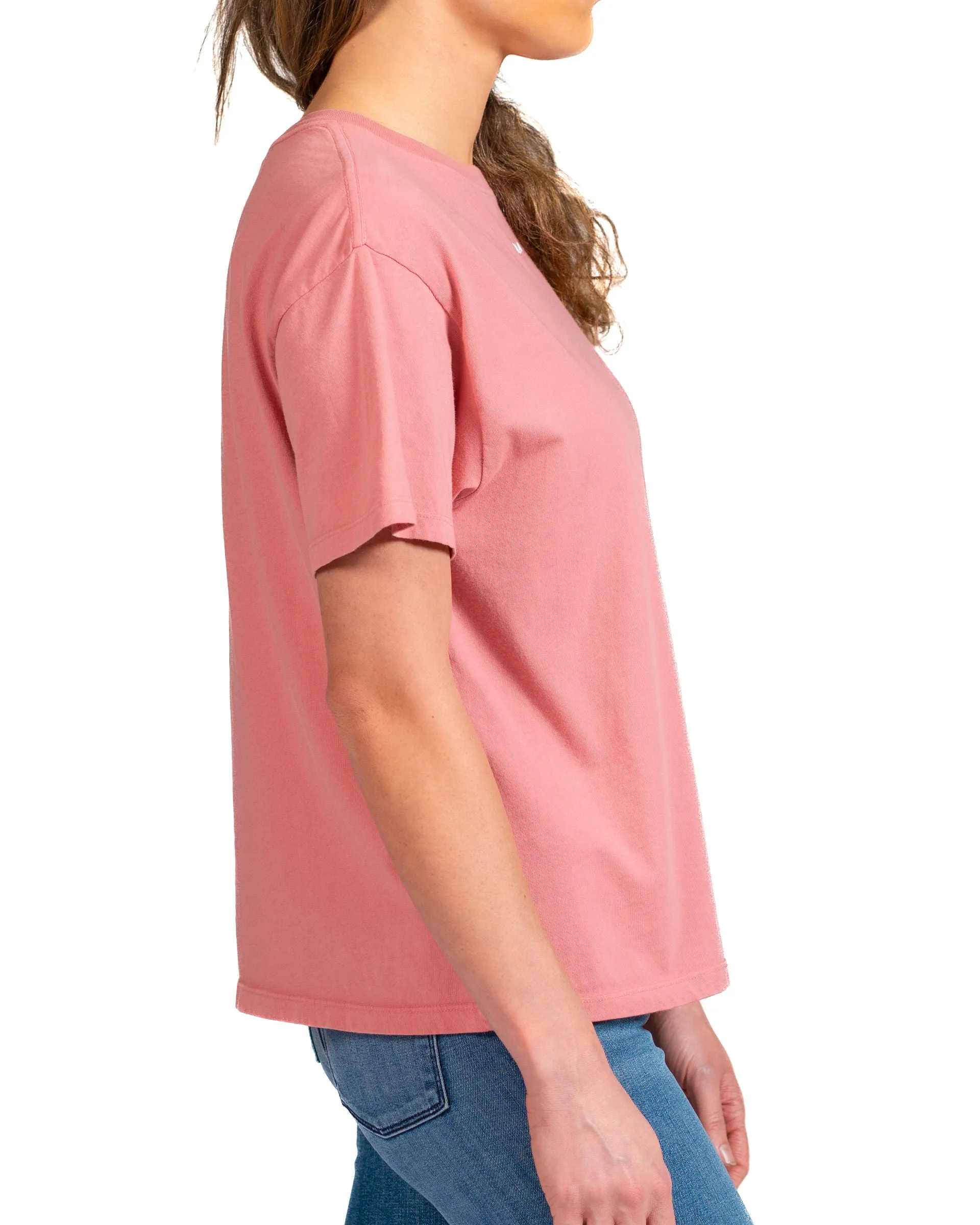 Relaxed Crew T-shirt : Rose Tan
