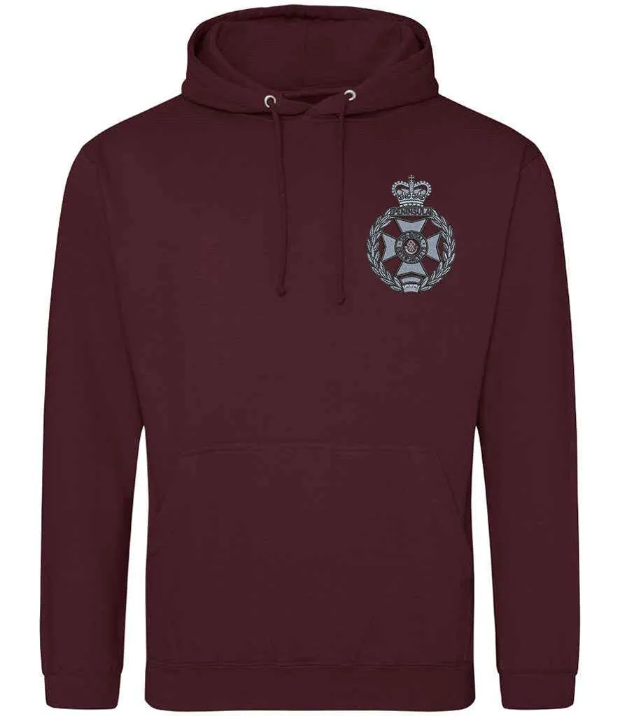 Royal Green Jackets Hoodie (Logo Back)