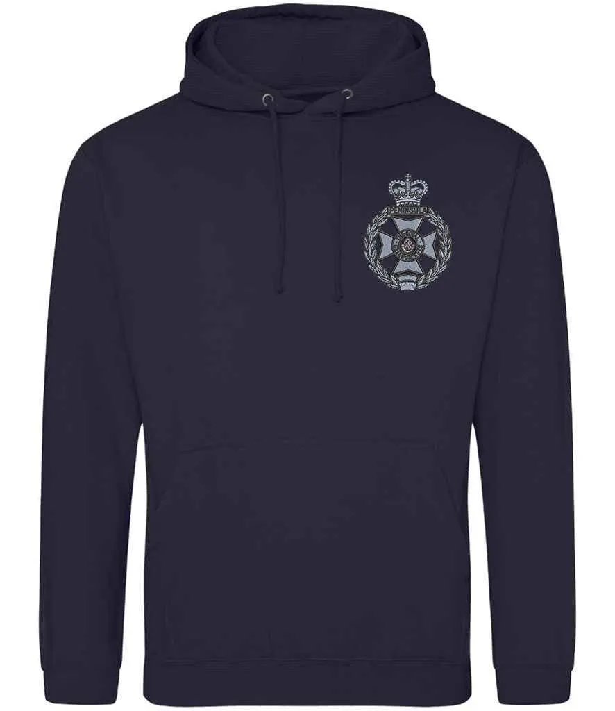 Royal Green Jackets Hoodie (Logo Back)