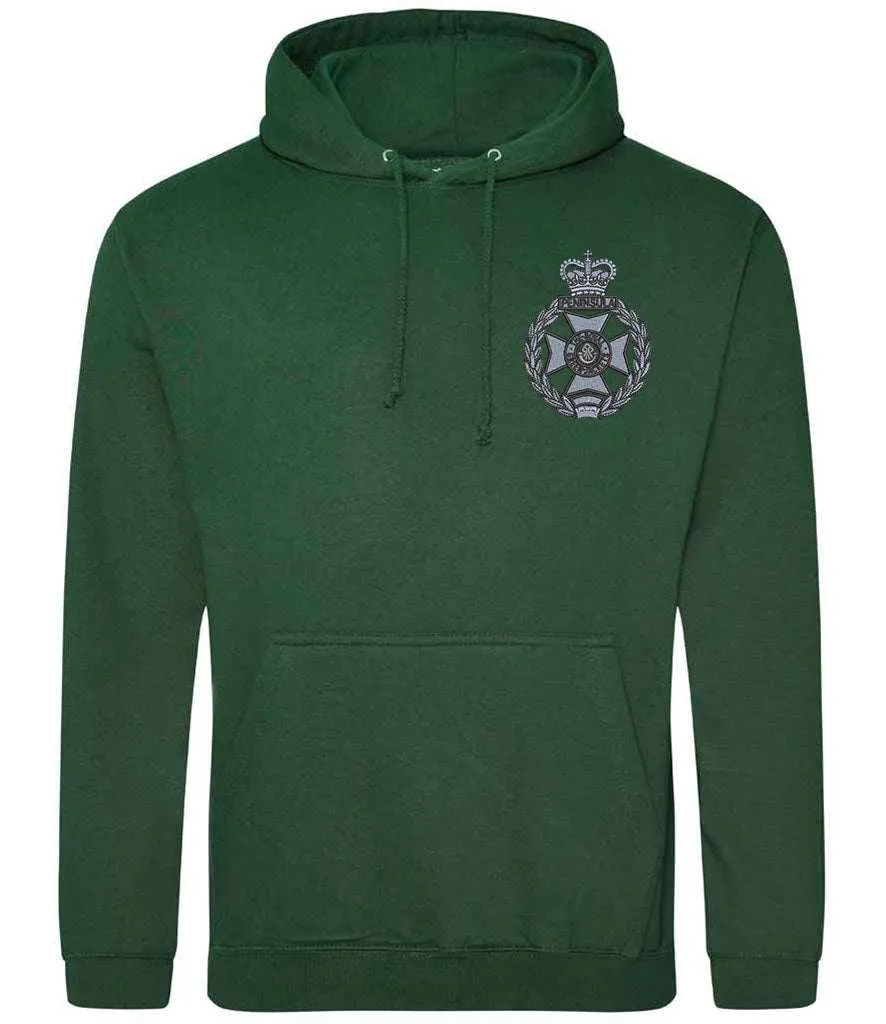 Royal Green Jackets Hoodie (Logo Back)