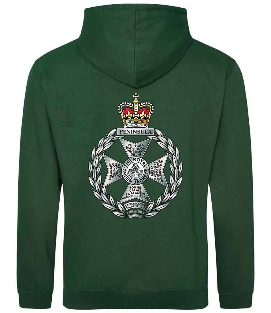 Royal Green Jackets Hoodie (Logo Back)