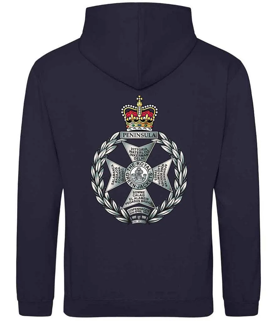 Royal Green Jackets Hoodie (Logo Back)