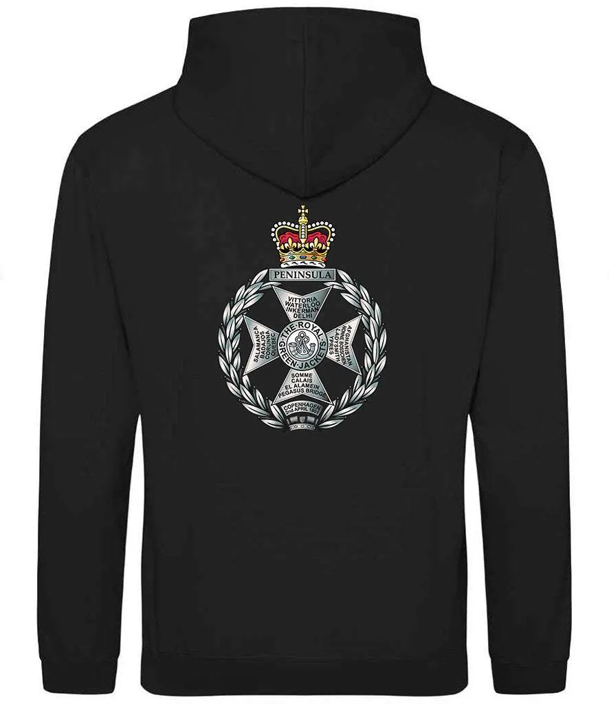 Royal Green Jackets Hoodie (Logo Back)