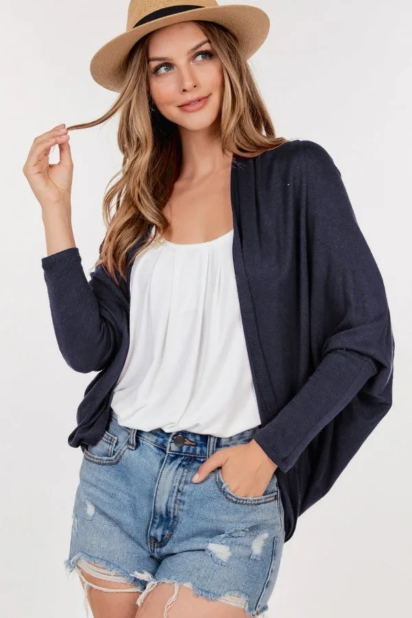 Soft Cocoon Shrug