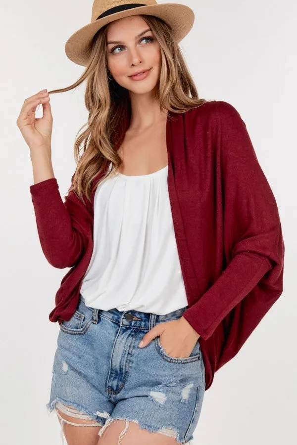 Soft Cocoon Shrug