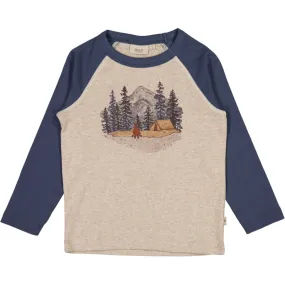 T-Shirt Forest Lake - gravel melange