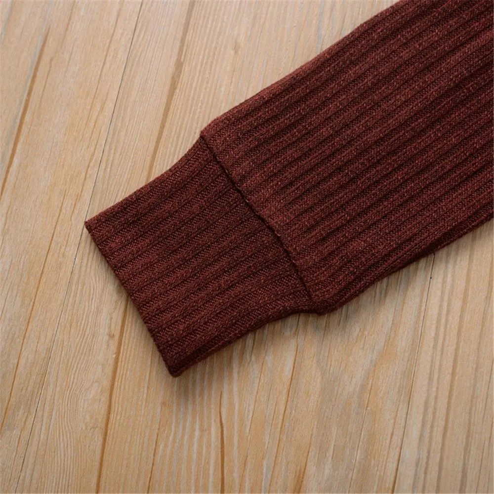 Toddler Girls Cardigan Solid Long Sleeve Sweaters Girls Clothes Wholesale