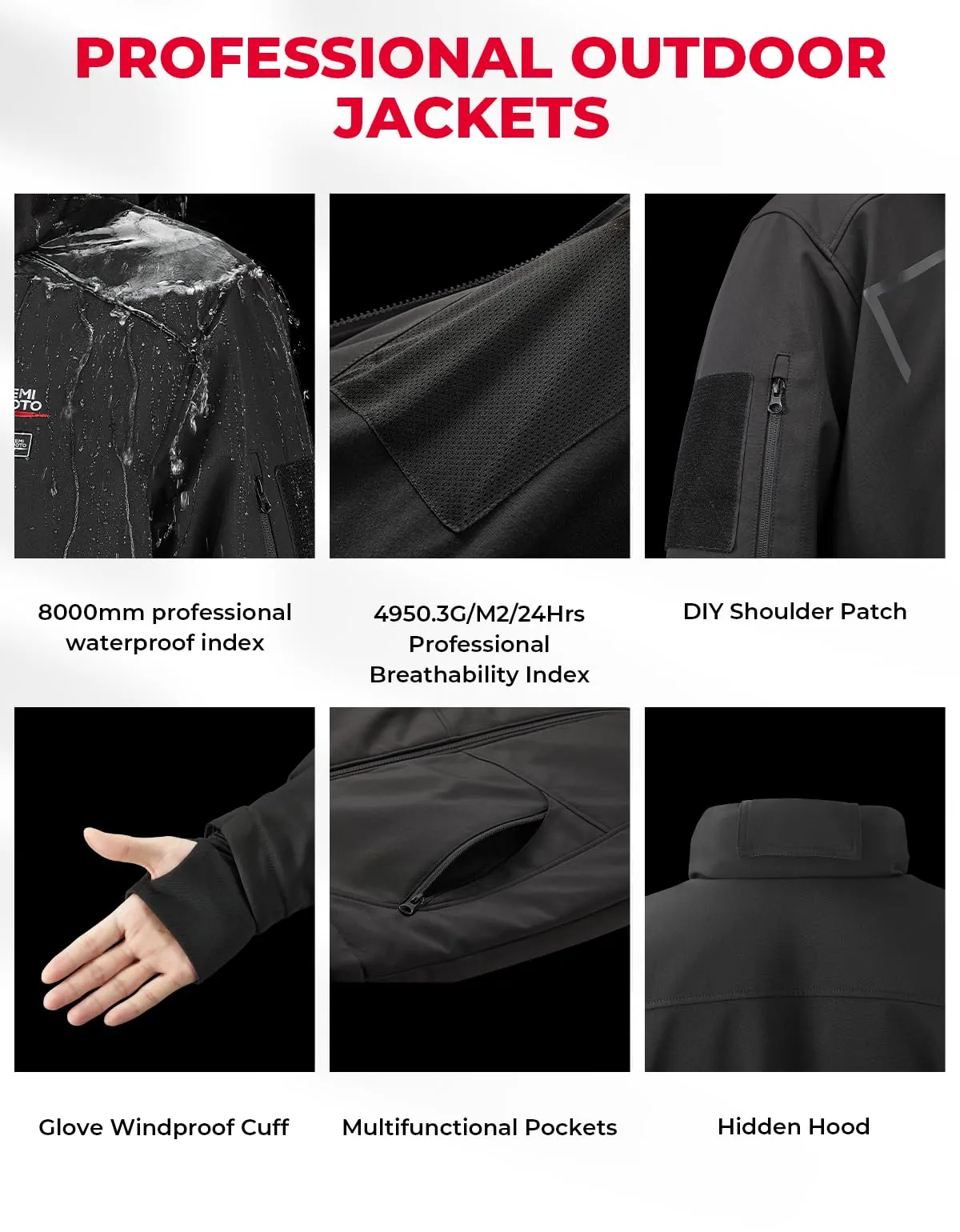 UPDATE: NOW $45.99.  KEMIMOTO Heated Jackets for Men with 15000mAh Battery Pack, Winter Outdoor Warming Soft Shell Electric Heating Coat