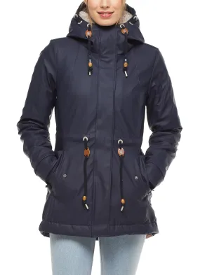 Waterdichte winterjas | Ragwear jackets monadis rainy navy