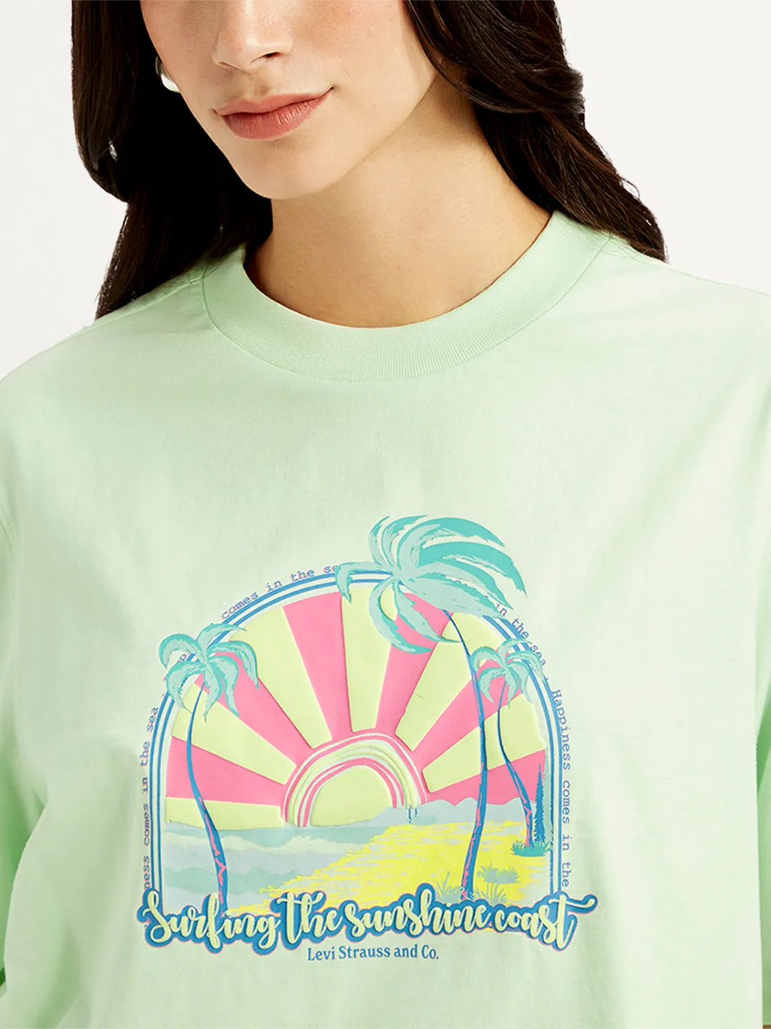Women's Graphic Print Relaxed Fit T-shirts