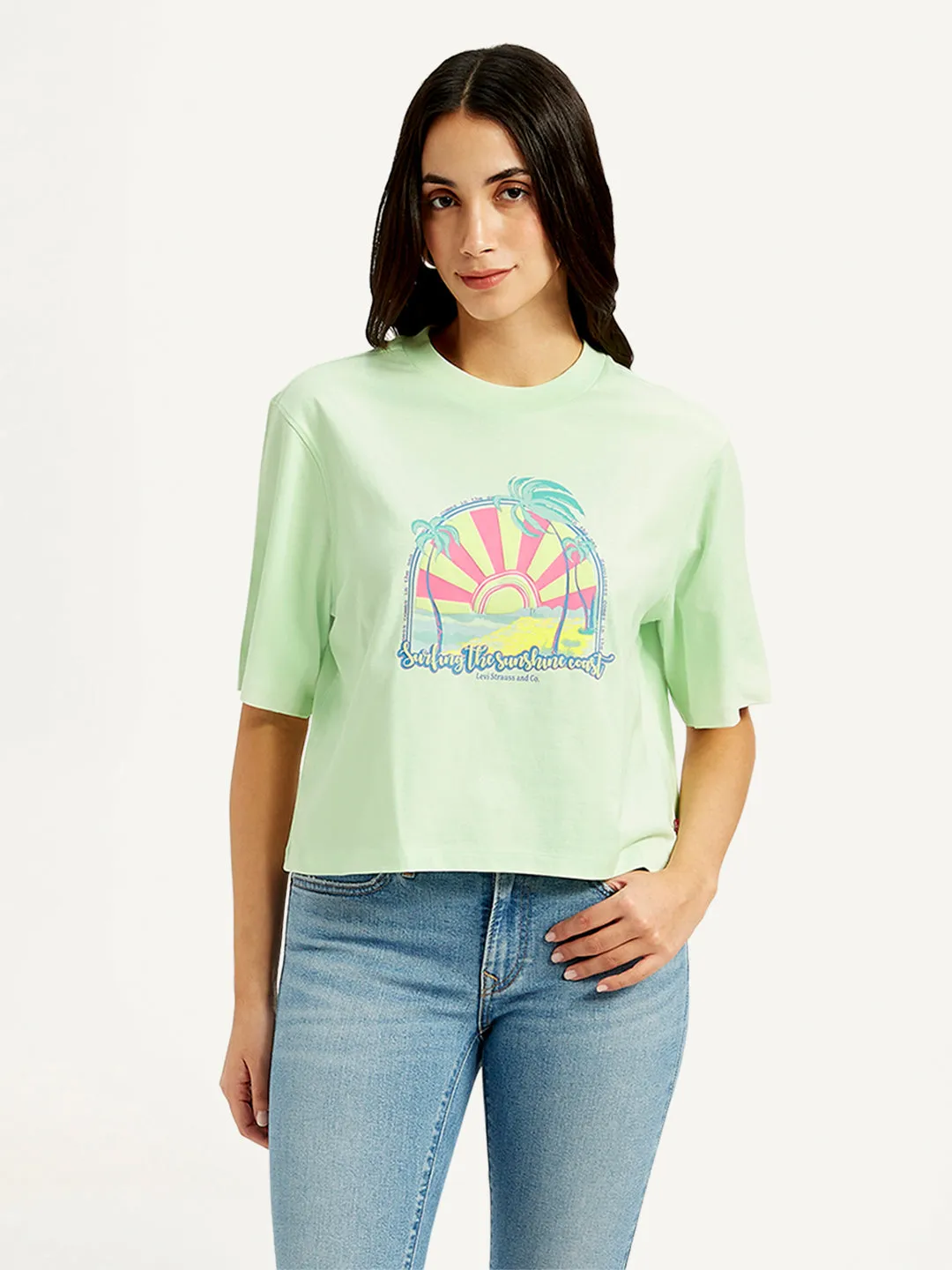 Women's Graphic Print Relaxed Fit T-shirts